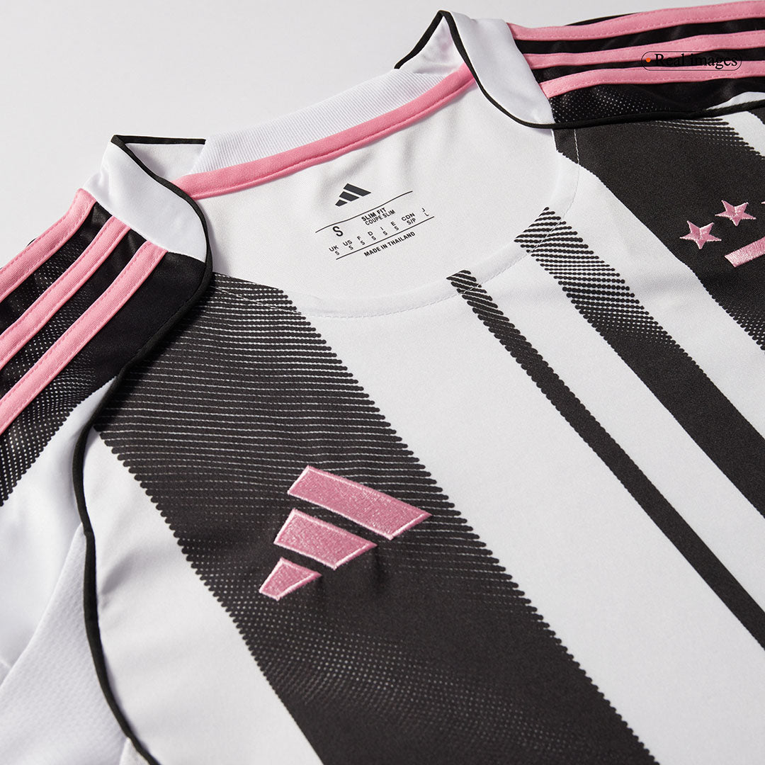 Juventus Home Football Shirt 2025/26 Black&White