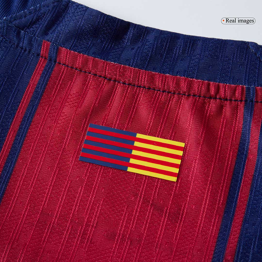 Player Version LAMINE YAMAL #10 Barcelona Home Football Shirt 2025/26—Kopa Trophy Edition