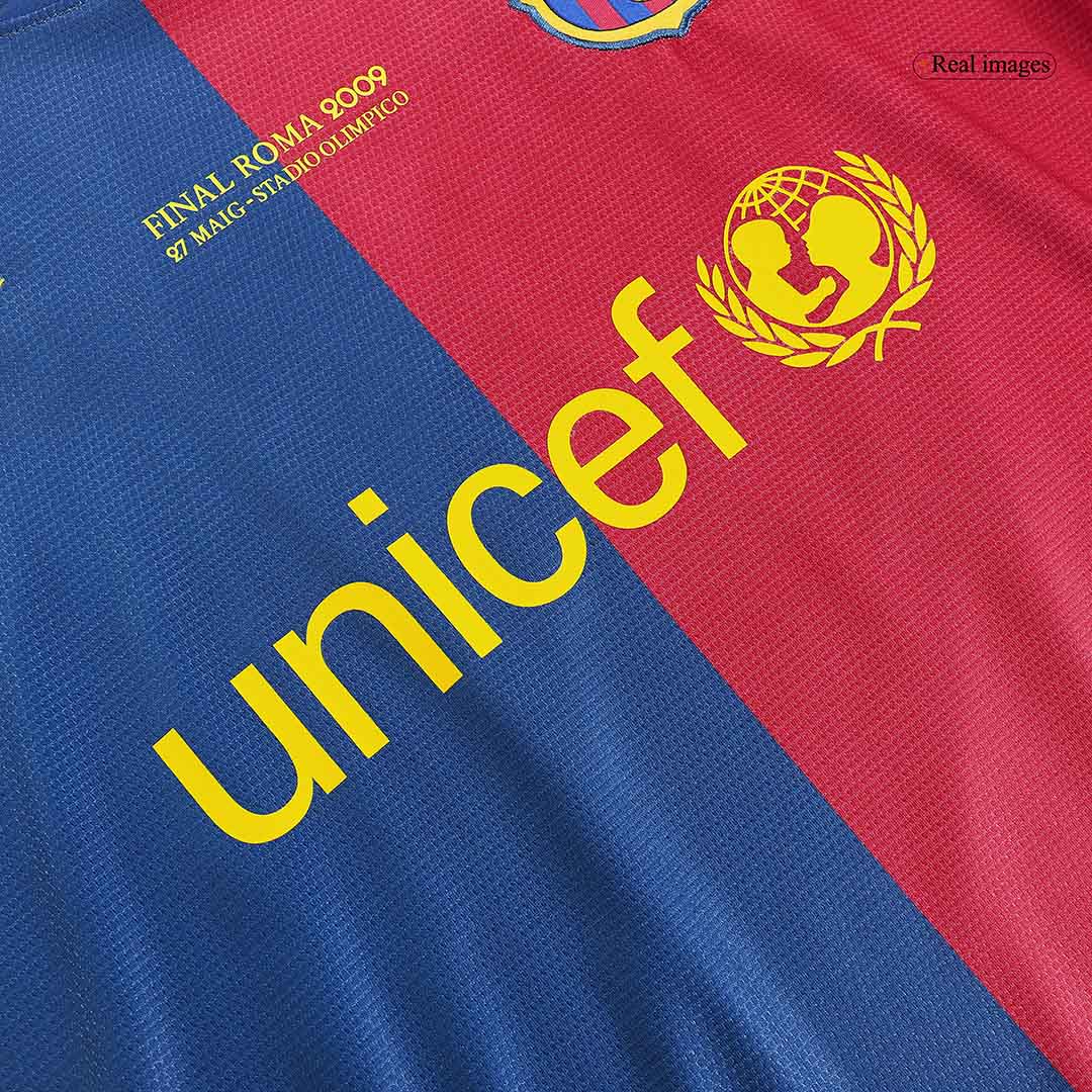Retro ETO'O #9 2008/09 Barcelona Home Football Shirt
