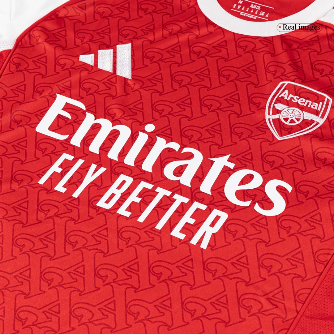 SALIBA #2 Arsenal Home Football Shirt 2025/26