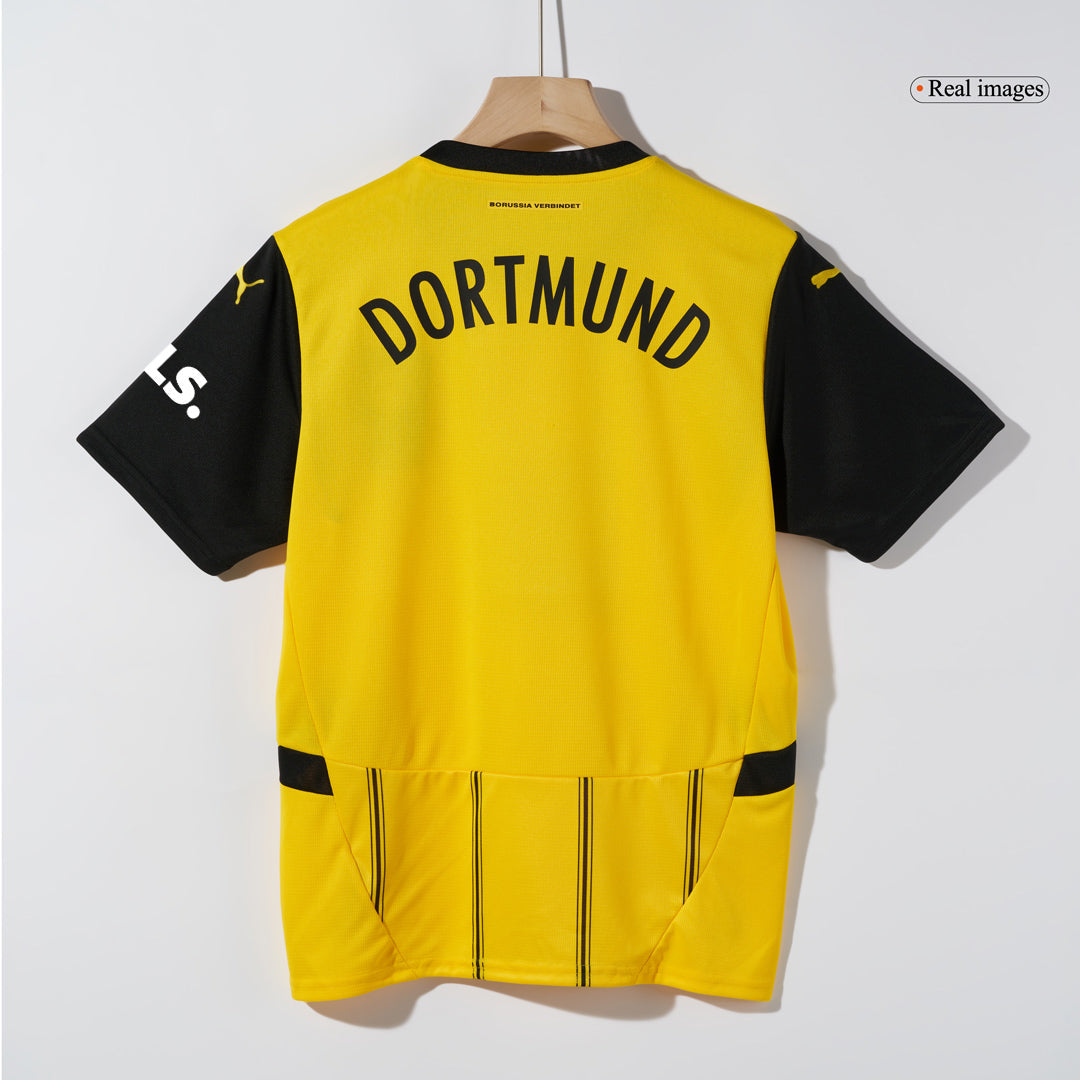 Borussia Dortmund Home Football Shirt Kit(Jersey+Shorts)