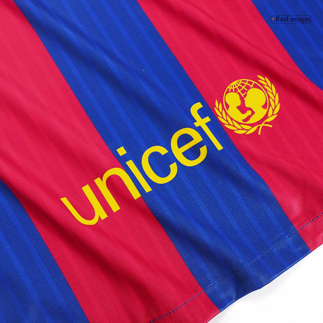 Retro 2016/17 Barcelona Home Football Shirt