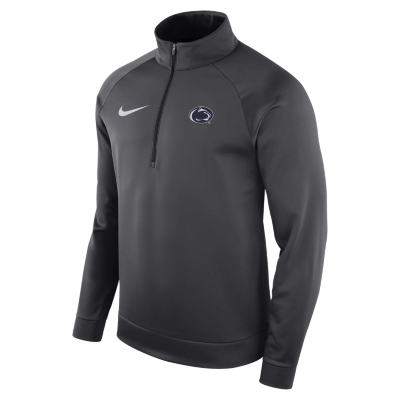 Nike Mens Penn State Nittany Lions Long Sleeve Therma 1/2 Zip Top