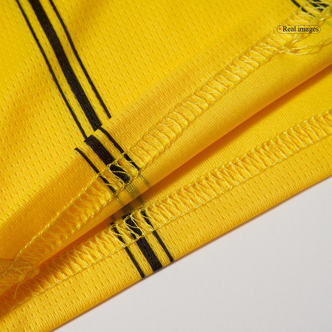 Kid's Borussia Dortmund Home Football Shirt Kit(Jersey+Shorts+Socks)