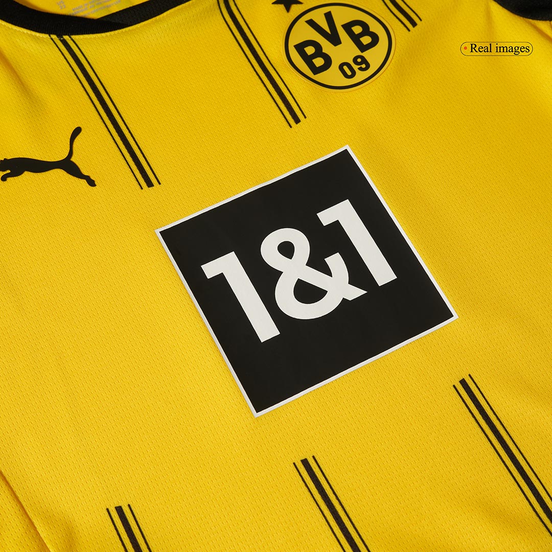 Kid's Borussia Dortmund Home Football Shirt Kit(Jersey+Shorts+Socks)