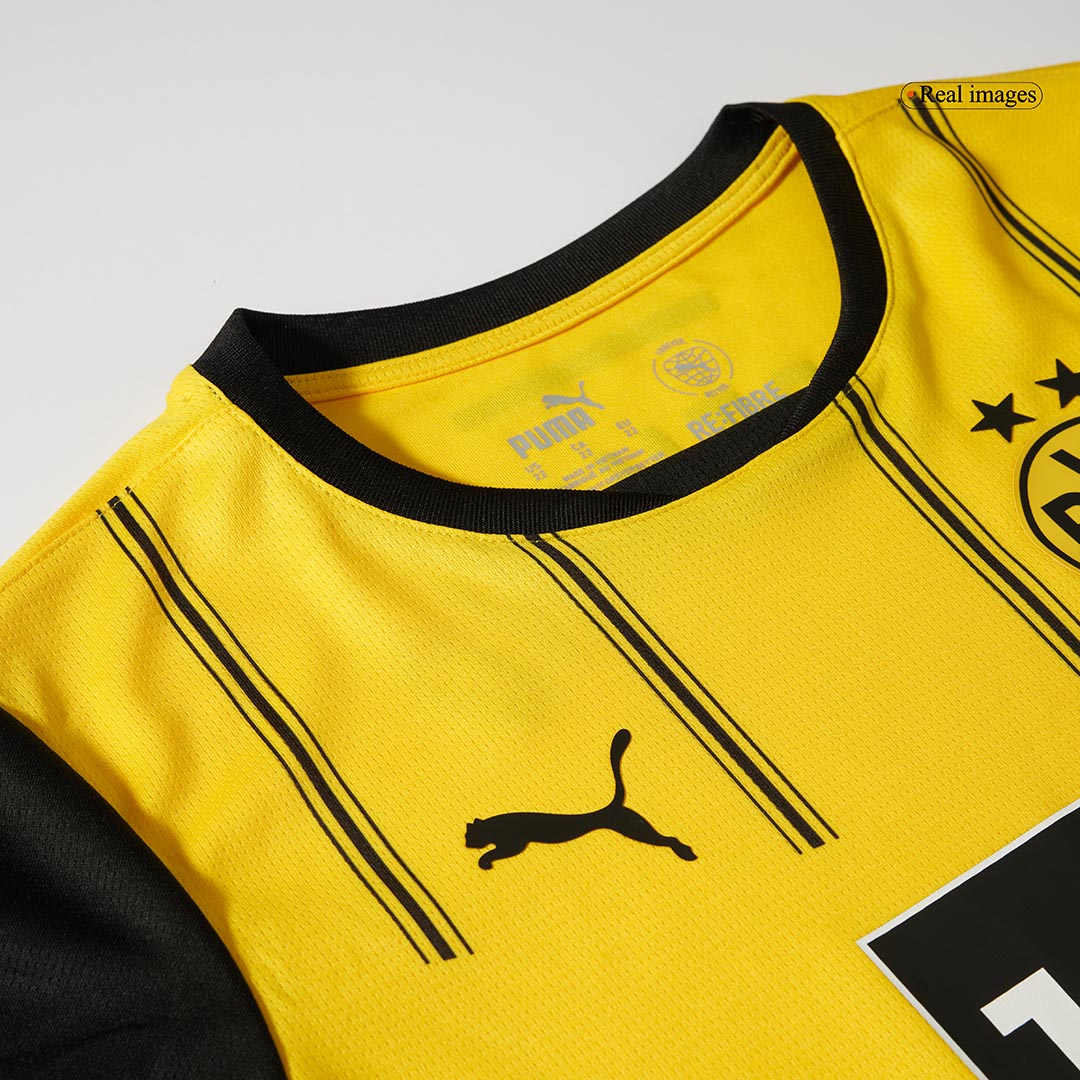 Kid's Borussia Dortmund Home Football Shirt Kit(Jersey+Shorts+Socks)