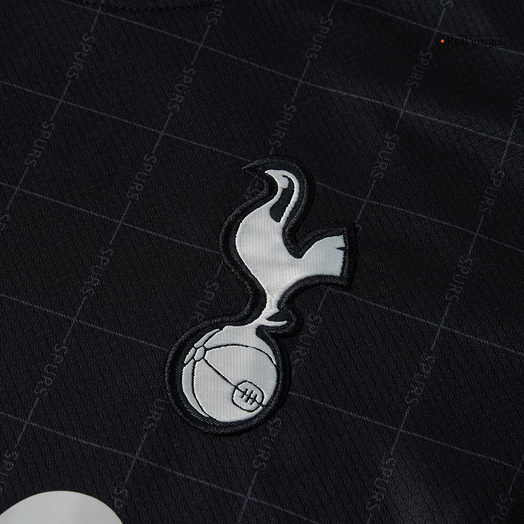 XAVI #7 Tottenham Hotspur Away Football Shirt 2025/26 Black - UCL