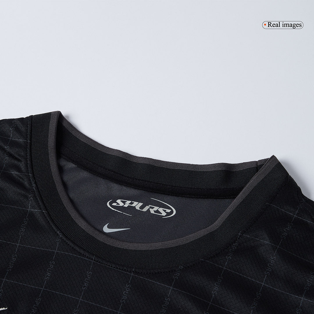 XAVI #7 Tottenham Hotspur Away Football Shirt 2025/26 Black - UCL