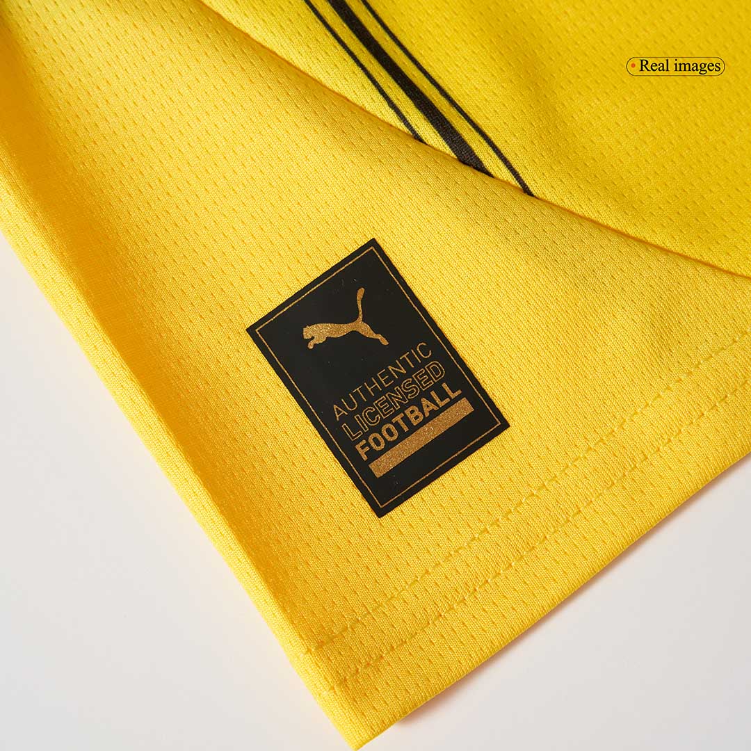 Kid's Borussia Dortmund Home Football Shirt Kit(Jersey+Shorts)