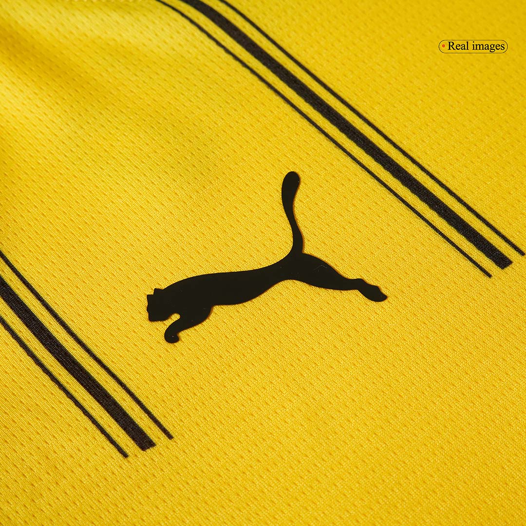 Kid's Borussia Dortmund Home Football Shirt Kit(Jersey+Shorts)