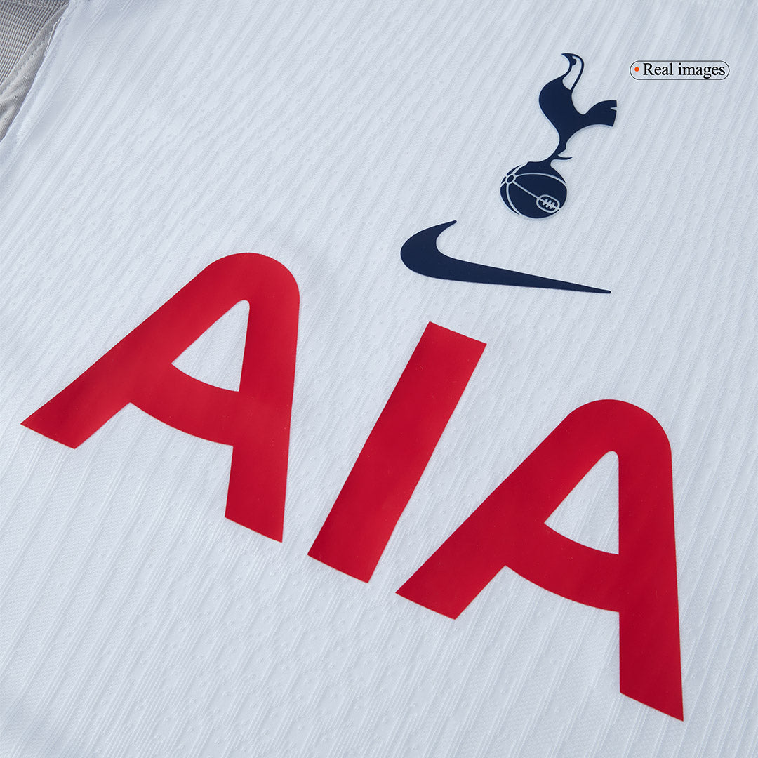 XAVI #7 Player Version Tottenham Hotspur Home Football Shirt 2025/26 White - UCL