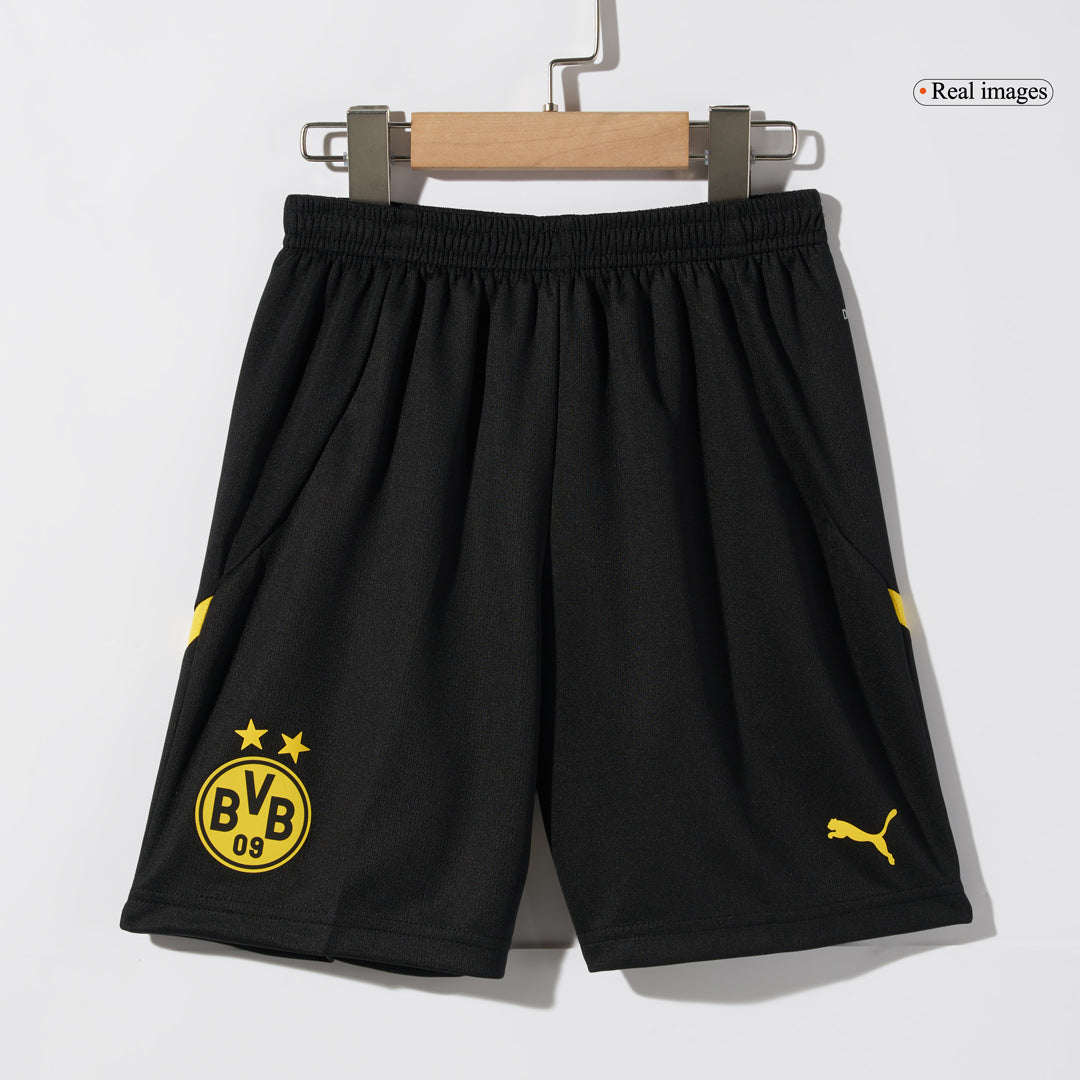 Kid's Borussia Dortmund Home Football Shirt Kit(Jersey+Shorts)