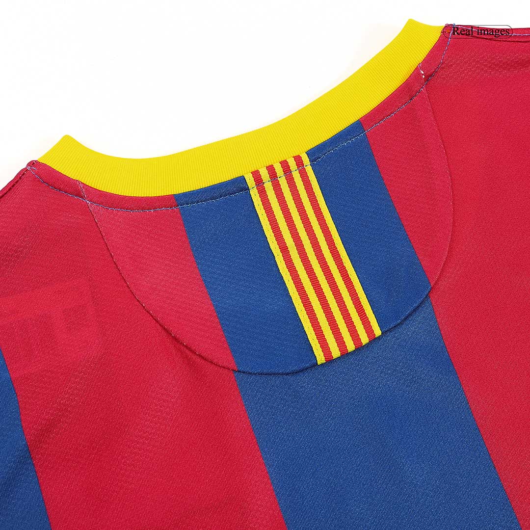 Retro DAVID VILLA #7 2010/11 Barcelona Home Football Shirt