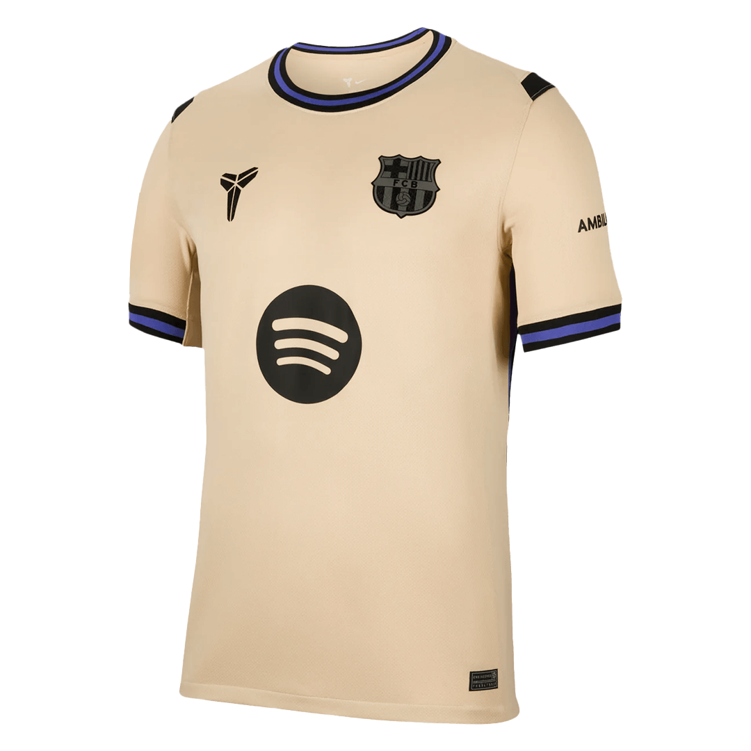 RAPHINHA #11 Barcelona Away Football Shirt 2025/26 Yellow - UCL