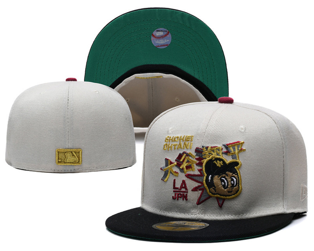 Men's Los Angeles Dodgers New Era Born x Raised Royal Cherub 59FIFTY Fitted Hat