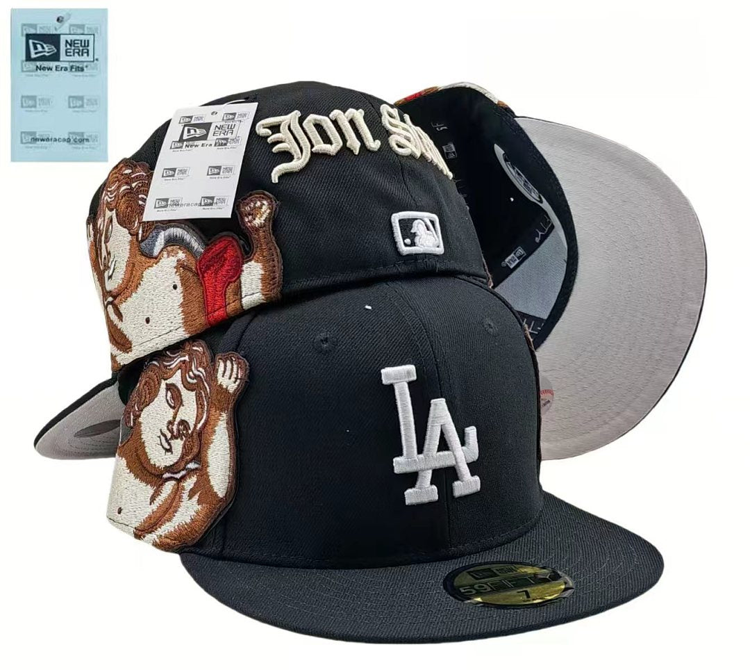 Men's Los Angeles Dodgers New Era Born x Raised Royal Cherub 59FIFTY Fitted Hat