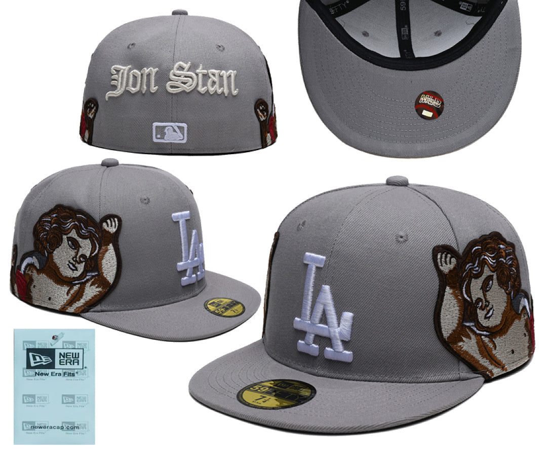 Men's Los Angeles Dodgers New Era Born x Raised Royal Cherub 59FIFTY Fitted Hat