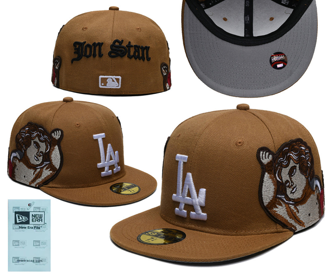 Men's Los Angeles Dodgers New Era Born x Raised Royal Cherub 59FIFTY Fitted Hat