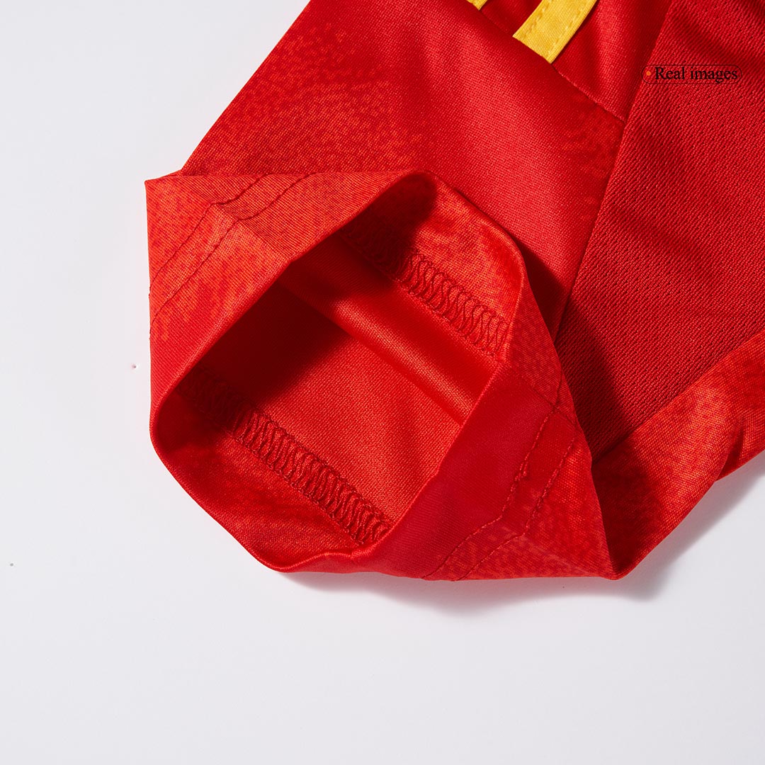 Kid's Spain Home Football Shirt Kit(Jersey+Shorts) Euro 2024