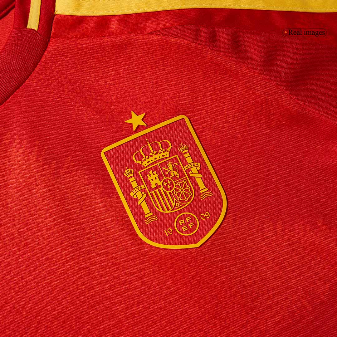 Kid's Spain Home Football Shirt Kit(Jersey+Shorts) Euro 2024