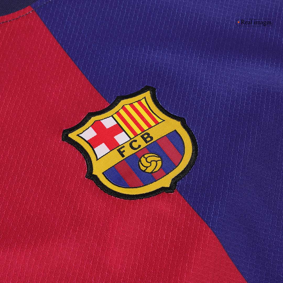 Kid's Barcelona Home Football Shirt Kit(Shirt+Shorts) 2024/25 - COLDPLAY