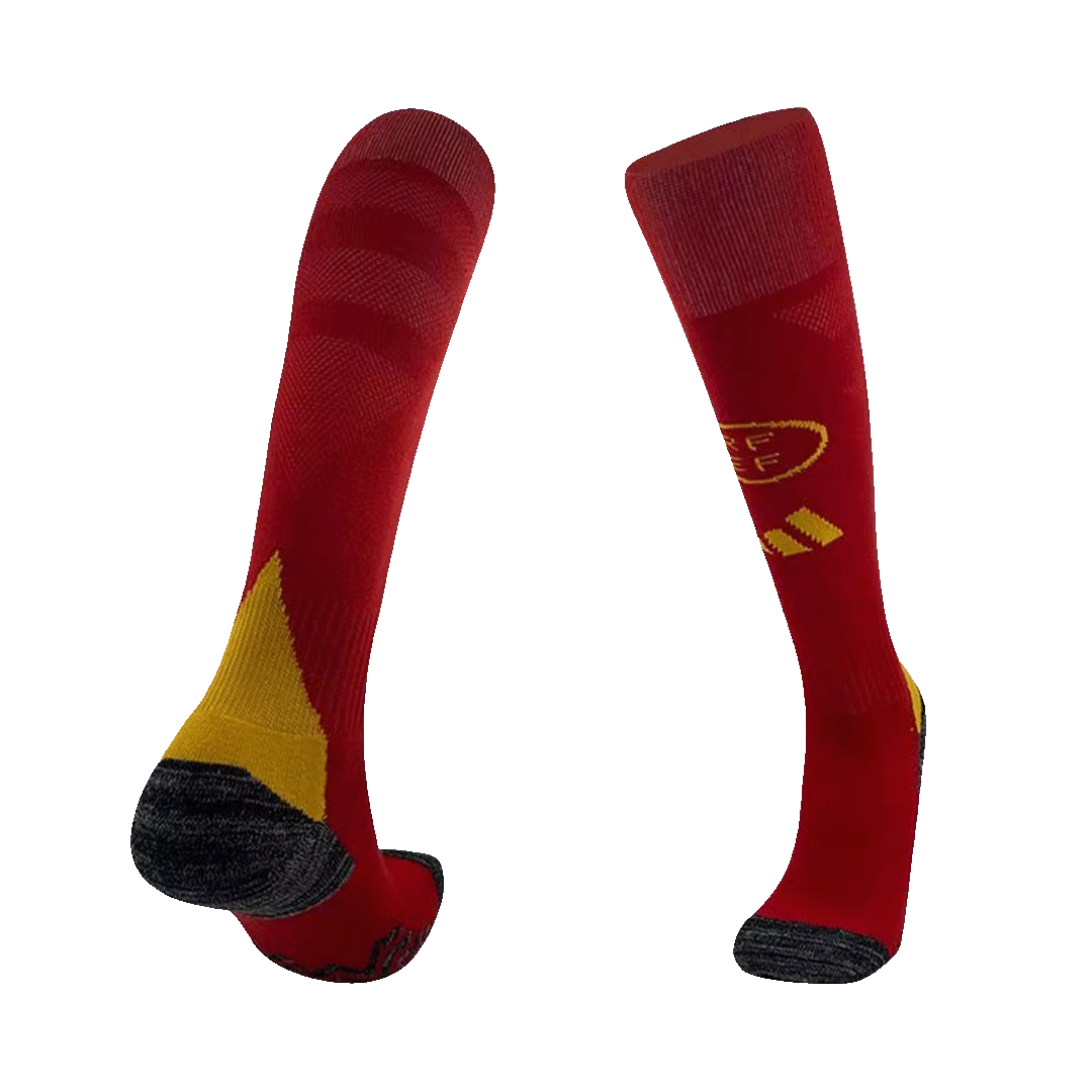 Spain Home Football Shirt Kit(Jersey+Shorts+Socks) Euro 2024