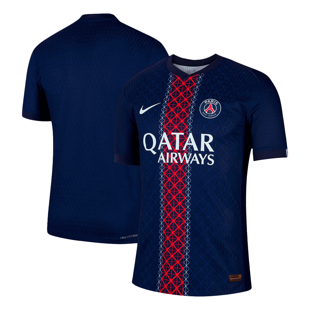 Player Version PSG Home Football Shirt 2025/26 Navy