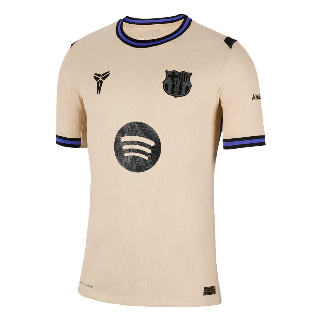 Player Version ROONY #28 Barcelona Away Football Shirt 2025/26