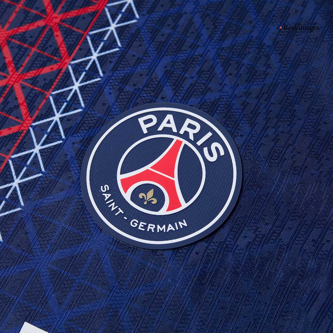 Player Version B.BARCOLA #29 PSG Home Football Shirt 2025/26 Navy