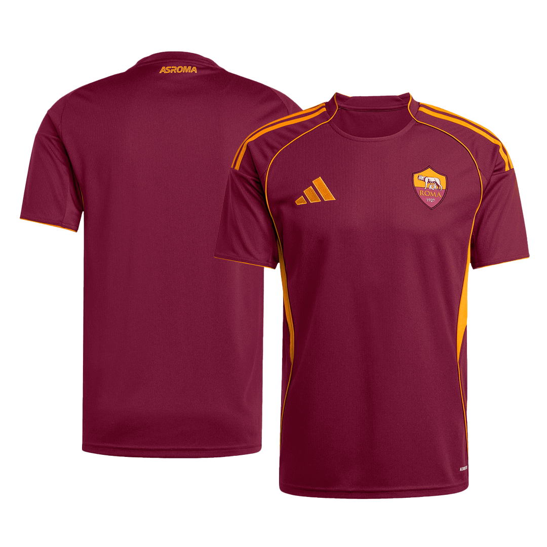 Roma Home Football Shirt Kit(Jersey+Shorts) 2025/26