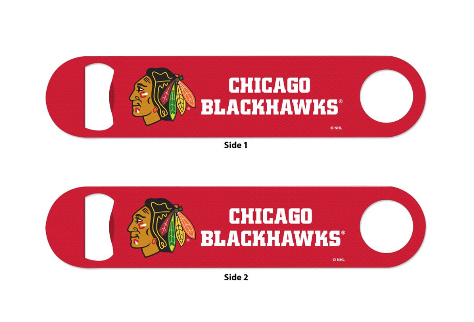 Chicago Blackhawks 7" Stainless Steel Bottle Opener
