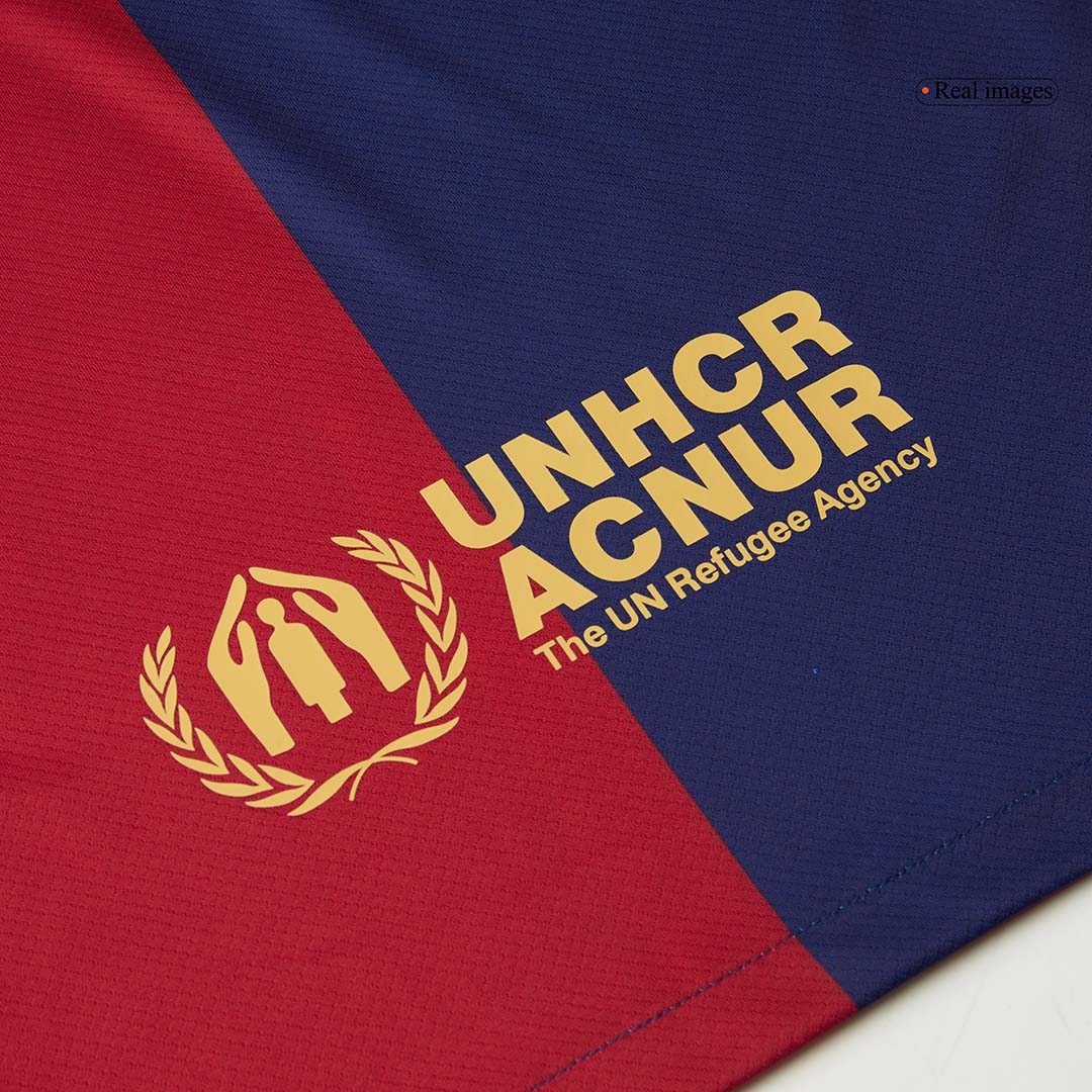 Barcelona X Travis Scott Home Football Shirt 2024/25 Red&Blue