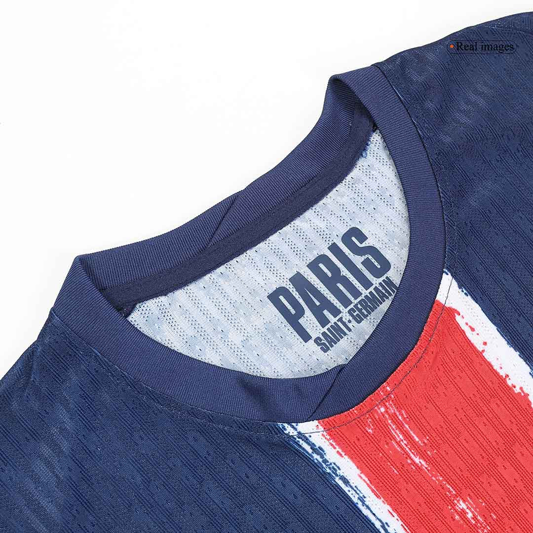 Player Version BARCOLA #29 PSG Home Football Shirt 2024/25 Navy - UCL