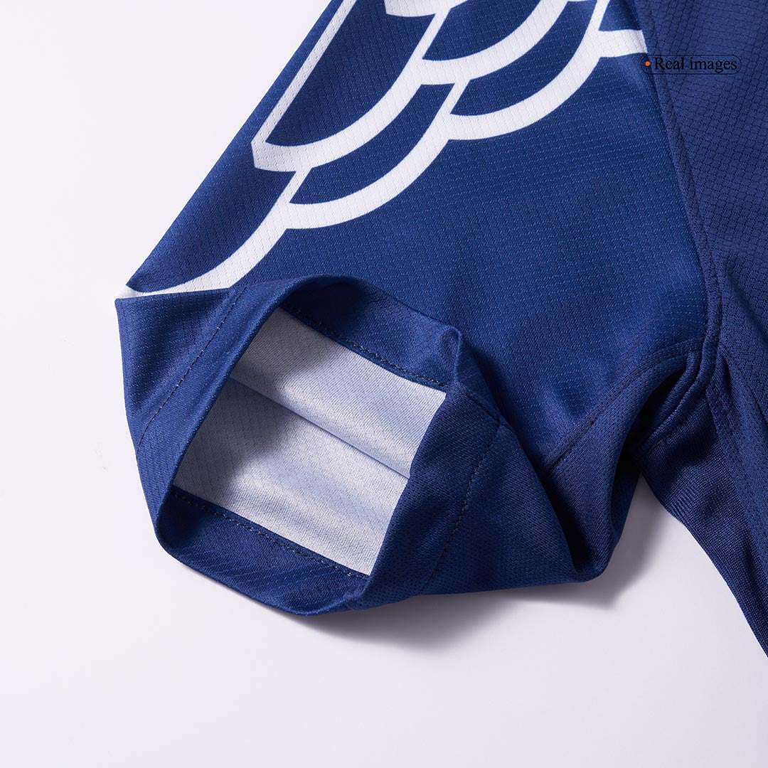 BARCOLA #29 PSG Fourth Away Football Shirt 2024/25 Navy - UCL