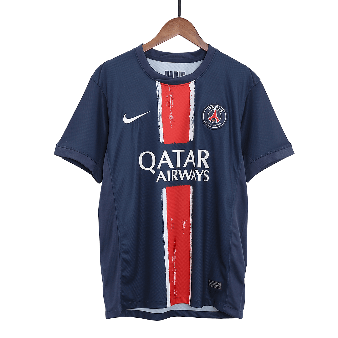 BARCOLA #29 PSG Home Football Shirt 2024/25 Navy - UCL