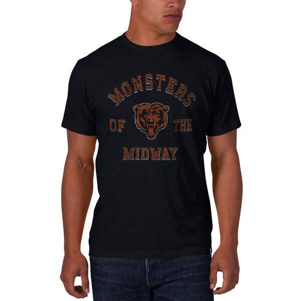 Men's Chicago Bears “Monsters Of the Midway” Logo Scrum Tee By '47 Brand
