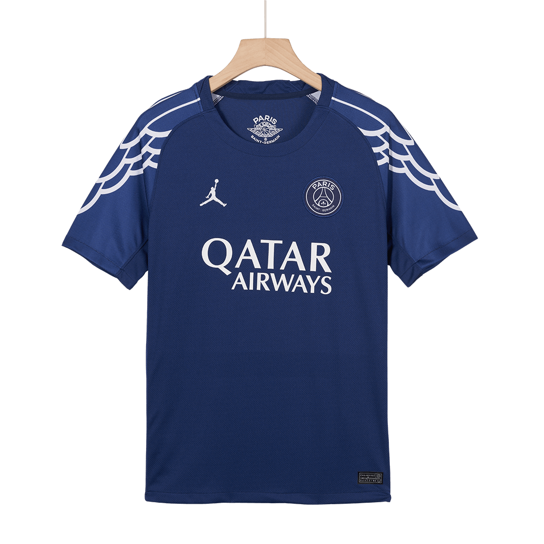 O.DEMBÉLÉ  #10 PSG Fourth Away Football Shirt 2024/25 Navy - UCL