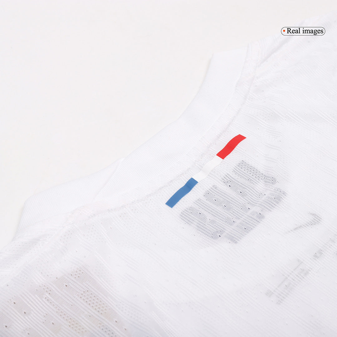 Player Version KVARATSKHELIA #7 PSG Away Football Shirt 2024/25 White