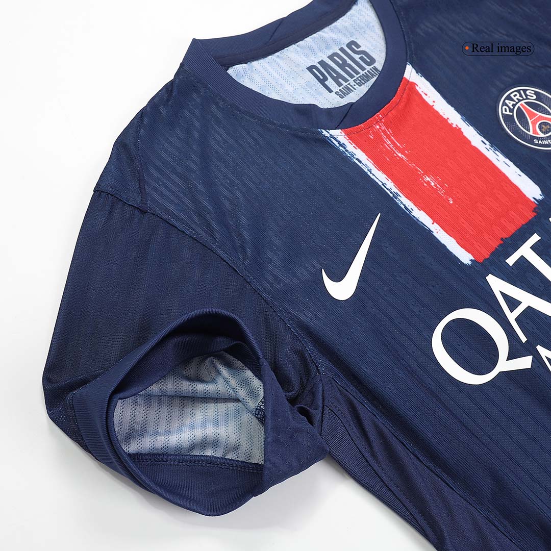 Player Version KVARATSKHELIA #7 PSG Home Football Shirt 2024/25 Navy