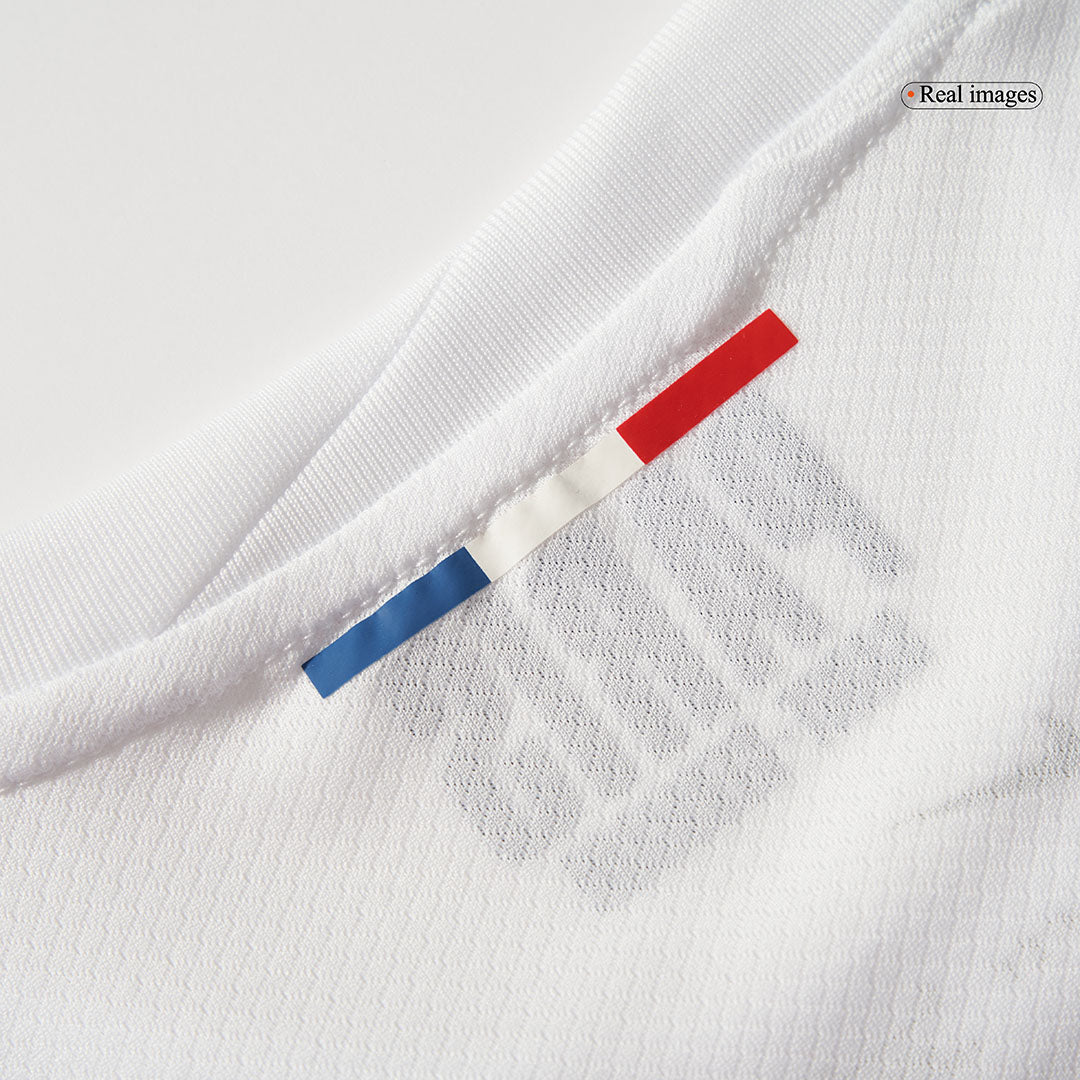O.DEMBÉLÉ #10 PSG Away Football Shirt 2024/25 White