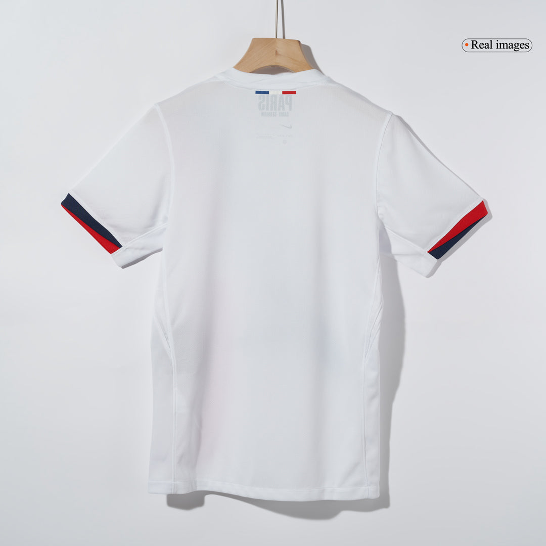 O.DEMBÉLÉ #10 PSG Away Football Shirt 2024/25 White