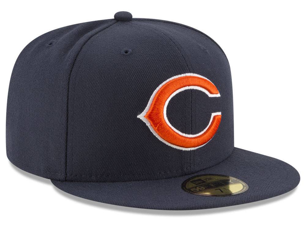Chicago Bears New Era NFL Team Basic Secondary Logo 59FIFTY Cap
