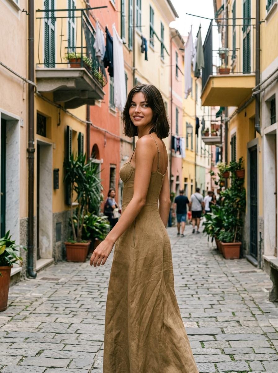 Women's Solid Color Slip Dress, Elegant Bodycon Maxi Dress, Summer Spaghetti Strap Dress, Vacation Resort Outfit, Evening Dress