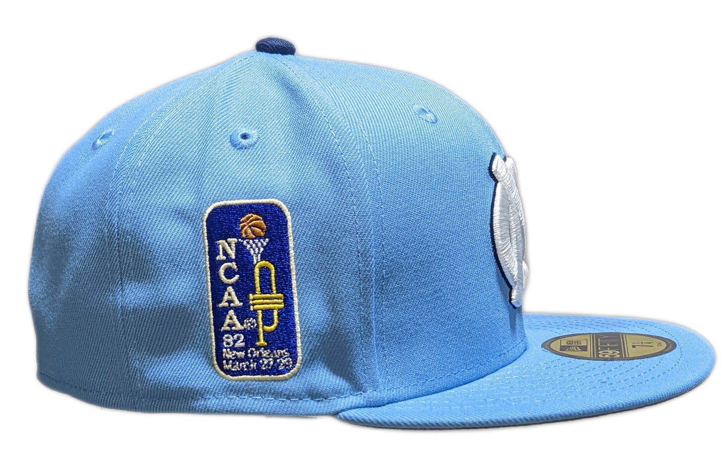 North Carolina Tar Heels First Shot 1982 Championship NCAA Carolina Blue 59FIFTY Fitted Hat