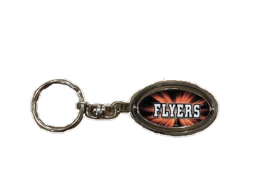 Philadelphia Flyers Metal Spinner Keychain