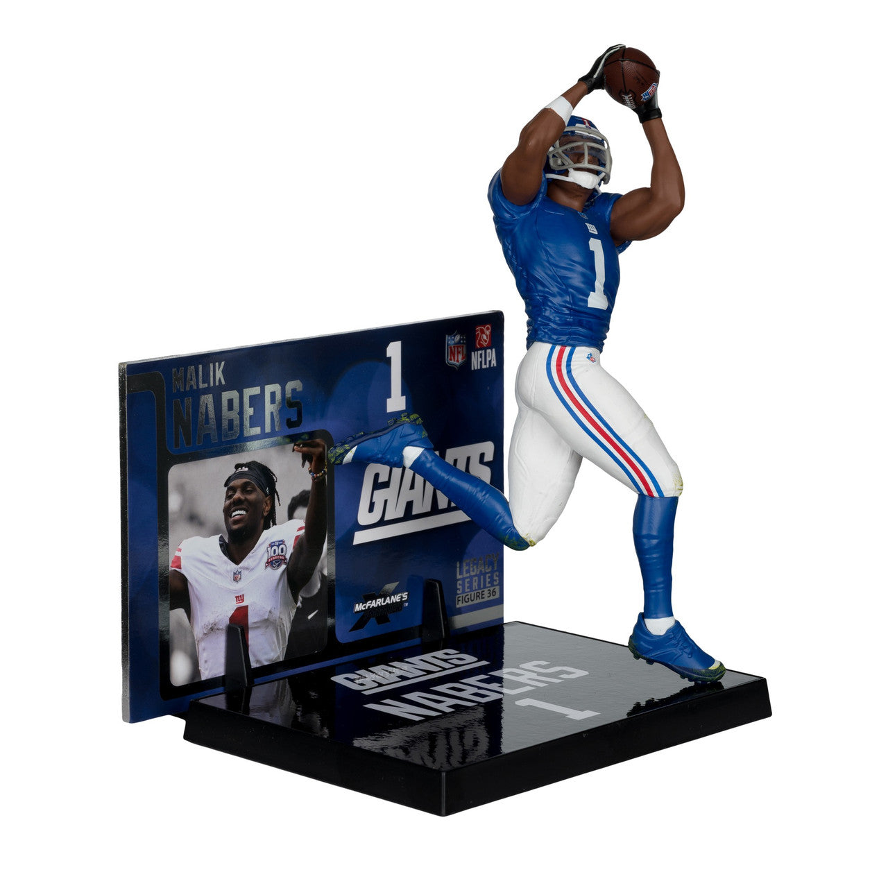 Malik Nabers New York Giants Sportspicks Legacy Series McFarlane Figure