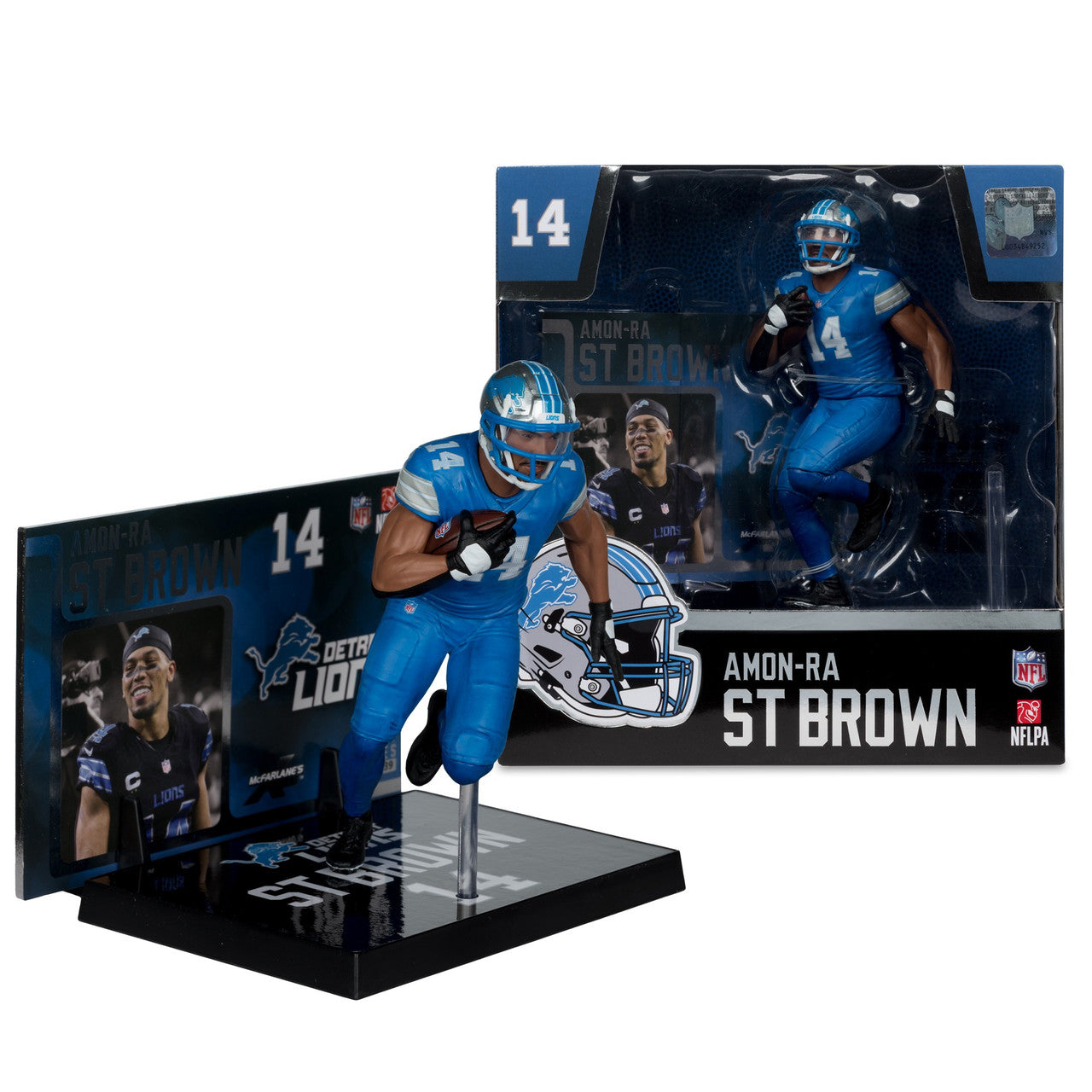 Amon-Ra St. Brown Detroit Lions Sportspicks Legacy Series McFarlane Figure