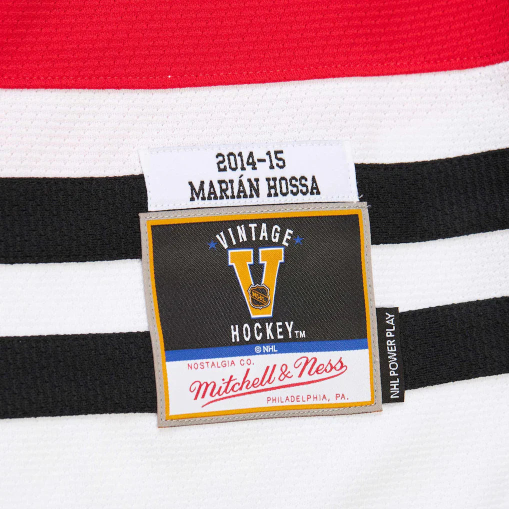 Men's Chicago Blackhawks Marian Hossa Red 2014-15 Power Play Jersey