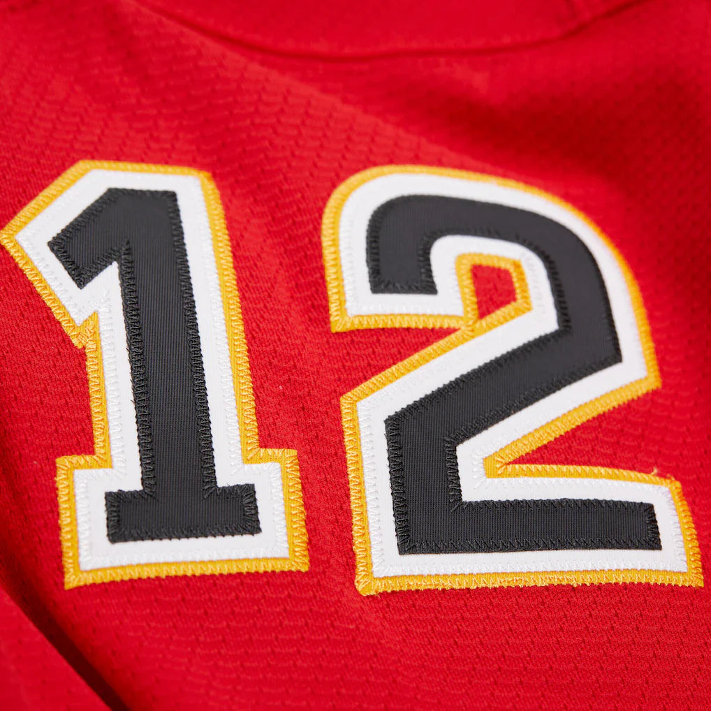 Men's Jerome Iginla Calgary Flames Red Mitchell & Ness Power Play Jersey