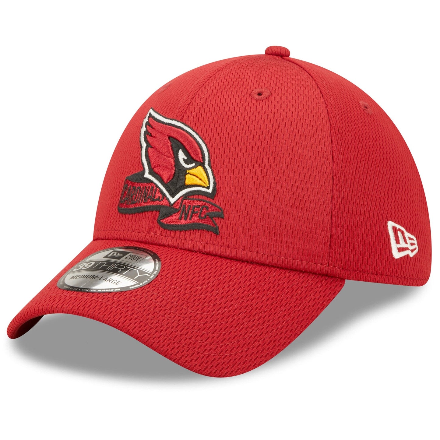 Men's Arizona Cardinals New Era Cardinal Red 2022 Sideline Coaches 39THIRTY Flex Hat